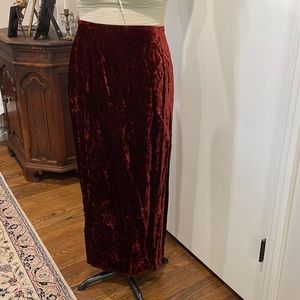 Gorgeous Vintage Double D Ranch Crushed Velvet